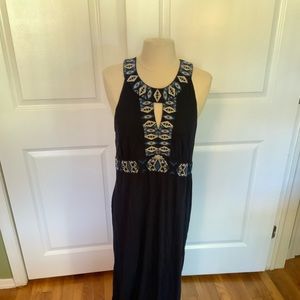 INC long Navy dress